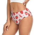 thumbnail image 2 of Balery Strawberry Ropa Interior de Algodón para Mujer con Dibujo – Braguitas Cómodas y Elásticas, Estilo Clásico-4X-Large, 2 of 6