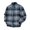 Dark Blue, variant on Christmas Corduroy Zip Up Jacket for Men Long Sleeve Mock Neck Jackets Xmas Funny Print Loose Fit Coats with Pockets Outerwear for Daily Wear