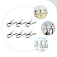 thumbnail image 3 of 6 pinzas de acero inoxidable para ropa, resistentes al viento, para fijar el secado de la ropa., 3 of 6