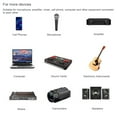 thumbnail image 4 of XLR Sound Cable, Pure Sound XLR Female To 6.35mm Cable Low Noise 4.9ft  For Power  For Microphone, 4 of 8
