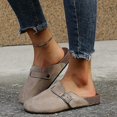 thumbnail image 5 of Womens Cork Slippers,soft Clogs For Women,womens Clogs-mules House Slipers With Arch Support And Adjustable Buckle Yj51-2, 5 of 5