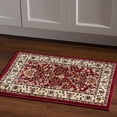 thumbnail image 3 of Linon Home Décor Elegance Area Rug Collection, Red and Ivory, 2' x 3', 3 of 3