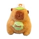 thumbnail image 5 of Llavero de muñeca de de felpa, animal de peluche de , decoración del hogar, colgante de carpincho coleccionable para adultos, niños, Sostener la pelota, 5 of 8