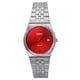 thumbnail image 1 of Casio Reloj Estándar Analógico de Acero Inoxidable con Esfera Roja y Movimiento de Cuarzo, Modelo MTP-B145D-4A2V, Unisex., 1 of 2