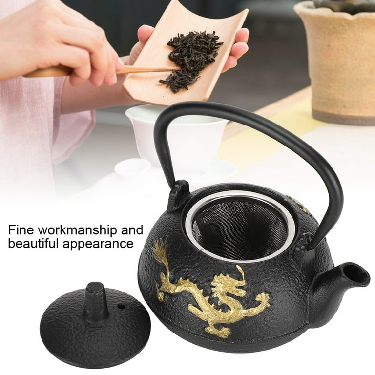 Cast Iron Dragon Teapot