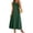 Dark Green, variant on JULMCOMO Summer Dresses for Women Round Neck Sleeveless A Line Loose Fit Flowy Casual Maxi Dresses Beach Vacation Sundresses Light Brown M