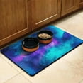thumbnail image 3 of Spacecraft Space and Galaxy Aesthetic Starry Night Sky Dog Food Mat Waterproof Absorbent Non-Slip Durable Pet Feeding Mat, 3 of 7