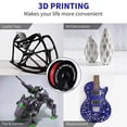 thumbnail image 3 of GEEETECH 3D Printer PETG red Filament 1.75mm 1kg Spool (2.2lbs),Dimensional Accuracy +/- 0.03mm, 3 of 5
