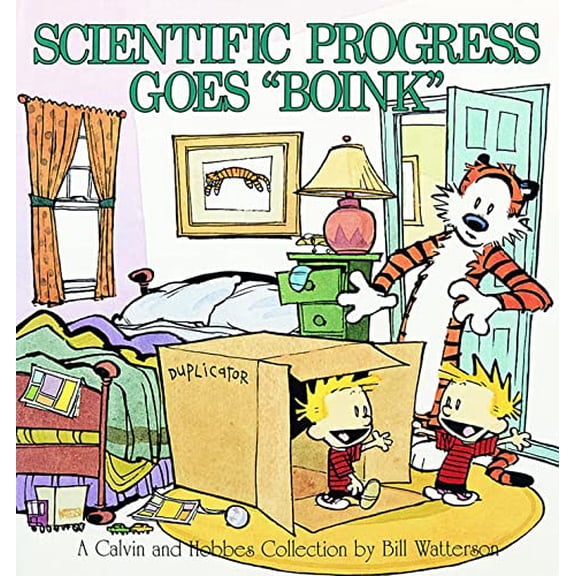 Pre-Owned Scientific Progress Goes Boink: A Calvin and Hobbes Collection Volume 7 (Paperback) 0836218787 9780836218787