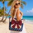 thumbnail image 5 of Independence Day Quilted Tote Bag USA 250 Years Shouderbag Casual Quilting Shopping Bag Women Tote Bag, 5 of 8