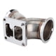 thumbnail image 1 of Adaptador turbo de banda en V Adaptador de codo en Y Adaptador turbo de acero inoxidable Adaptador de brida de desplazamiento doble Adaptador de entrada doble de banda en V Piezas de turbocompresores LHCER  Descripción de la referencia, 1 of 8