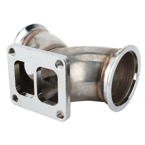 Adaptador turbo de banda en V Adaptador de codo en Y Adaptador turbo de acero inoxidable Adaptador de brida de desplazamiento doble Adaptador de entrada doble de banda en V Piezas de turbocompresores LHCER Descripción de la referencia