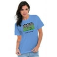 thumbnail image 4 of Running Marathon Hills Ironic Novelty Plus Size Crewneck Graphic Tee Shirt Brisco Brands 2X, 4 of 5