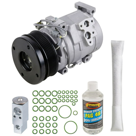 For Toyota FJ Cruiser 2009 2008 2007 AC Compressor w/ A/C Repair Kit - BuyAutoParts
