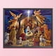 thumbnail image 5 of Bordado completo DIY Kit de punto de cruz estampado patrón de nacimiento de Jesús 11CT costura, 5 of 9