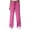 Z4-Pink, variant on MDUKONU Women's Tall Linen Pants High Waisted Linen Blend Elastic Waistband Blue M
