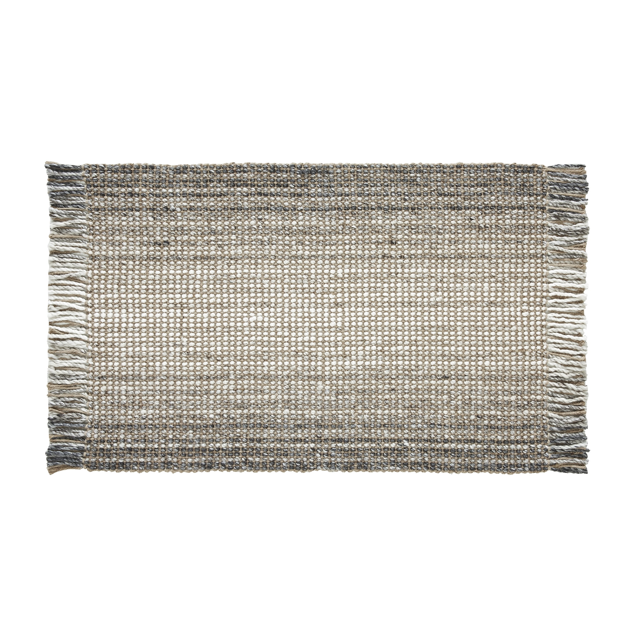 Better Homes & Gardens Ombre Natural Jute Indoor Area Rug, 2' x 3'