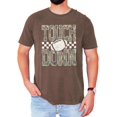 thumbnail image 4 of Camo Touchdown Football Shirt for Men Women & Teens Game Day Checkered Tailgate Graphic Tee Espresso Shirt Small, 4 of 7