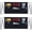 Black, variant on DOVACKA 7-Pocket Server Apron with Zipper Pocket, 2 Pack, Waist Half Apron for Men Women, Waiter Waitress, 24"x12"