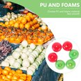 thumbnail image 3 of 100 Pcs Mini Pommes Charmes pour Photographie Modèle de Faux Fruits Réaliste Rond Rouge et Vert 2.00X2.00X2.00 Po, 3 of 8
