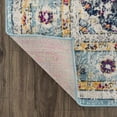 thumbnail image 4 of Hauteloom Tigris Living Room, Bedroom Area Rug - Traditional - Blue, Ivory, Aqua - 2' x 3', 4 of 6