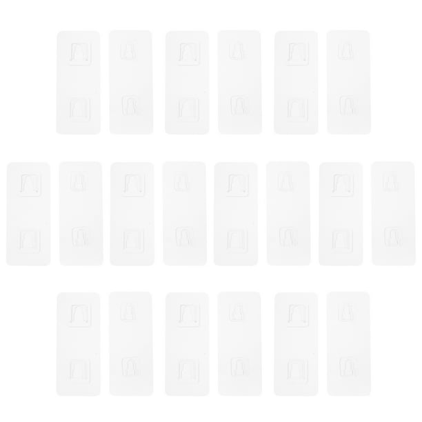 10 Uds. Ganchos de plástico para ropa, ganchos adhesivos para ducha, gancho de pared para el hogar, gancho autoadhesivo para puerta, gancho autoadhesivo, ganchos de pared adhesivos