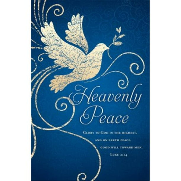 BulletinHeavenly Peace (Luke 214 Kjv) (Pack Of 100)