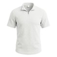 thumbnail image 3 of Mens Polo Short Sleeve Casual Summer Structured Collar Fashion Relaxed Fit Dressy Polo, 3XL, 3 of 6
