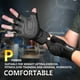 thumbnail image 3 of Guantes de entrenamiento para gimnasio y levantamiento de pesas, ventilados y con muñequera, 3 of 7