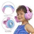thumbnail image 3 of Peppa Pig Over-Ear Headphones for Kids - Adjustable Headband, Stereo Sound, Tangle-Free Cable, Volume Control, and 3.5mm Jack - Perfect for School, Home, and Travel, 3 of 5
