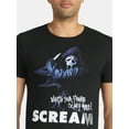 thumbnail image 2 of Scream Ghostface Men's and Big Men's Graphic Tee Shirt, Sizes S-3XL, 2 of 5