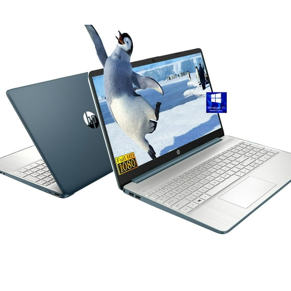 HP Laptop 15.6 INCH Business Computer Laptops, 12th Gen Intel 10 Cores i5-1235U (Beat i7-1195G7), 16GB RAM 512GB PCIe SSD, Iris Xe Graphics, BT WiFi Win11 Pro, Blue  BWE Accessories