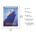 thumbnail image 2 of Bordeaux to Casablanca - CIE GLE Transatlantique (French Line) - Vintage Ocean Liner Travel Poster by Edouard Collin c.1951 - Bamboo Fine Art 290gsm Paper (Unframed) 17x22in, 2 of 4