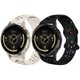 thumbnail image 1 of wonima11 2 Pack Breathable Sport Bands Compatible for Garmin Venu 3S/Vivoactive 4S/Venu 2S/Vivomove 3S, 18mm Soft Silicone Eco-Friendly Waterproof Strap for Garmin Forerunner 255s/265s Women, 1 of 1