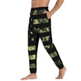 thumbnail image 3 of Xecao American Flag Camo Print Active Tech Joggers for Men, Mens Sweatpants Lounge Pants with Pockets-Small, 3 of 5