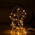 thumbnail image 3 of Mini 3 * AA Batería de alambre de cobre Firefly LED Cadena de luces, adecuado para dormitorio, jardín, Navidad, boda, interior, exterior, fiesta, luces 2M20 Caja de batería normal Alambre de plata bl JAMW Sencillez, 3 of 5