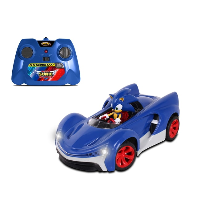 Coche de control remoto NKOK Sonic SSAS R2 con luces azules