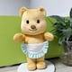 thumbnail image 2 of Yellow Bear Butter Bear Cute Butterbear Plush Doll Toy Gift for Birthday, Bar Mitzvah, Anniversaries Rag Doll Plush Doll, 2 of 5