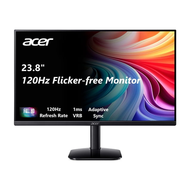 Monitor Acer KB242Y G0bi de 23,8 pulgadas IPS Full HD 120 Hz FreeSync