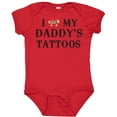thumbnail image 3 of Inktastic I Love My Daddy's Tattoos Boys or Girls Baby Bodysuit, 3 of 5