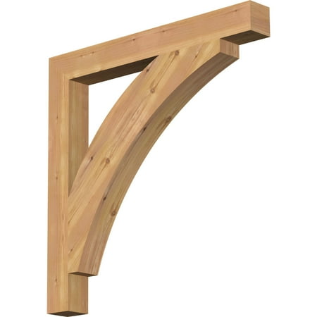 

3 1/2 W x 32 D x 32 H Thorton Block Smooth Bracket Western Red Cedar