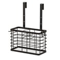 thumbnail image 1 of Organizador de herramientas para el cabello 3 en 1, soporte para secador de pelo, puerta de armario de altura ajustable/organizador de baño montado en la pared para secador de pelo, planchas, riz, 1 of 5