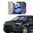 thumbnail image 5 of Undertale Sans Car Windshield Sun Shade Auto Front Window Sunshade Cover Block Uv Rays Sun Visor Protector Car Accessories For Car Truck Suv Small, 5 of 9