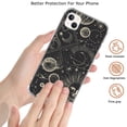 thumbnail image 2 of Vintage Zodiac Case for iPhone 13 Mini,Aesthetic Art Design TPU Shock-proof Cover Case, 2 of 5