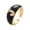 J, variant on Adjustable Crystal Gold Initial Letter Open Ring Women Alphabet Rings Women's Signet Ring Gold Tone Alphabet Rings