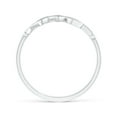 thumbnail image 2 of ANGARA Natural 0.36 Ct. Diamond Fashion Ring in 14K White Gold for Women (Ring Size: 11.5), 2 of 8