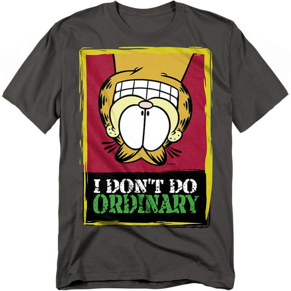 Garfield T-Shirt I Dont Do Ordinary Unisex Graphic Tee For Men & Women