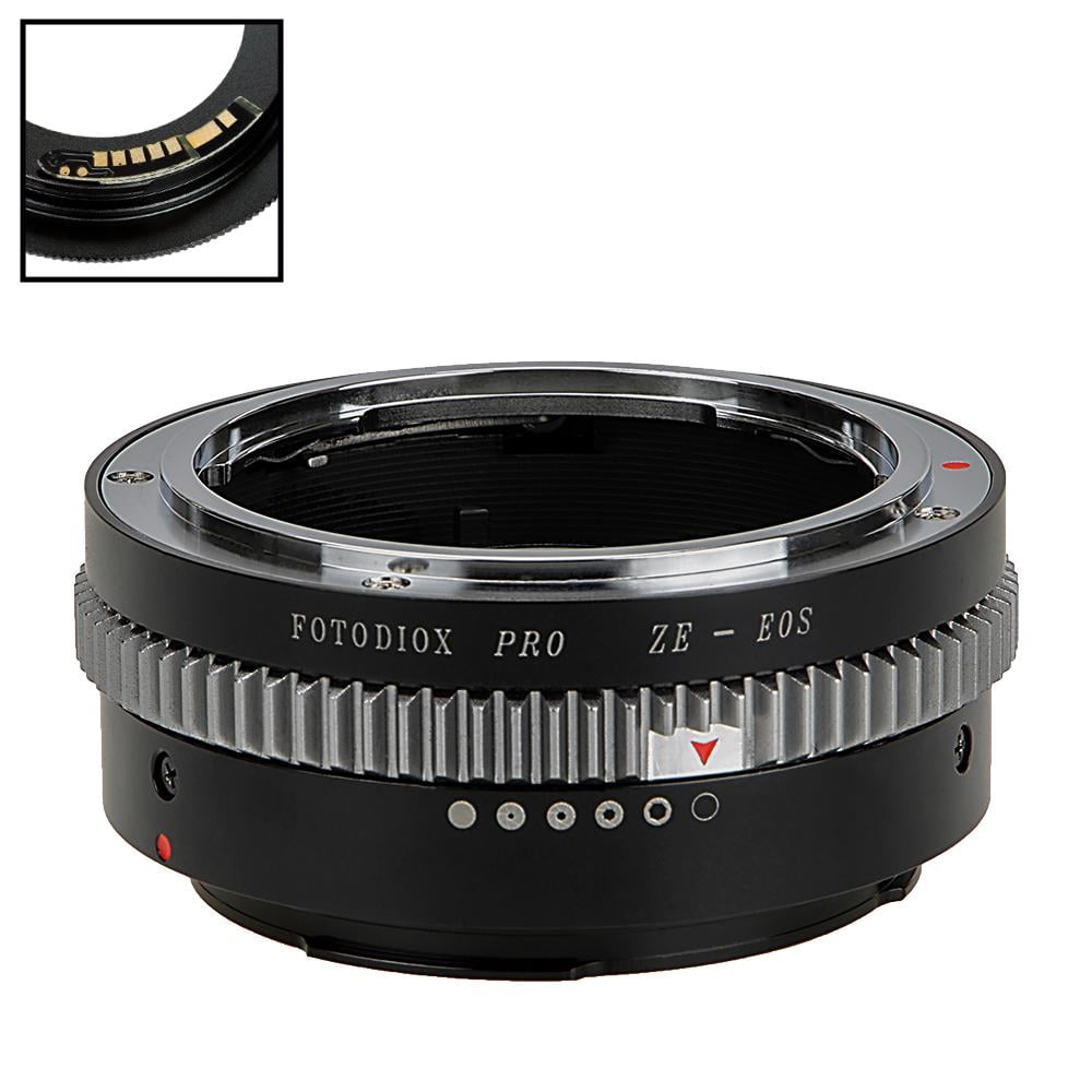 Fotodiox Pro Lens Mount Adapter Compatible With Mamiya 35mm Ze Slr Lens To Canon Eos Ef Ef S