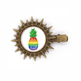 thumbnail image 1 of PineFruit Arc-en-Ciel LGBT Drapeau Citation Épingle à Cheveux Soleil Pinces Rétro Métal Épingle, 1 of 3