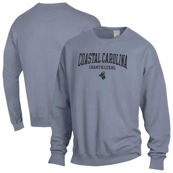 Men's ComfortWash  Gray Coastal Carolina Chanticleers Fleece Sweatshirt